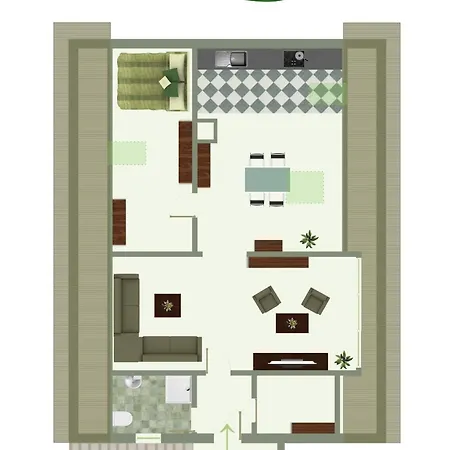 Apartmán Am Suederloog